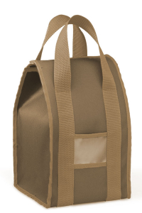 Urnentasche Nylon Beige/Khaki