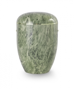 Urnen im online Shop: Urne Marmore grn wei sofort verfgbar.
